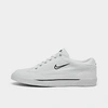 Nike Men's Retro Gts Casual Shoes In White/matte Aluminum/midnight Navy