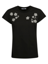 VIVETTA FLORAL EMBELLISHED T-SHIRT