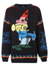 Stella Mccartney X Disney Fantasia Rainbow Mickey Knitted Jumper In Multi