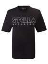 Stella Mccartney Woman T-shirt Black Size S Cotton In Black