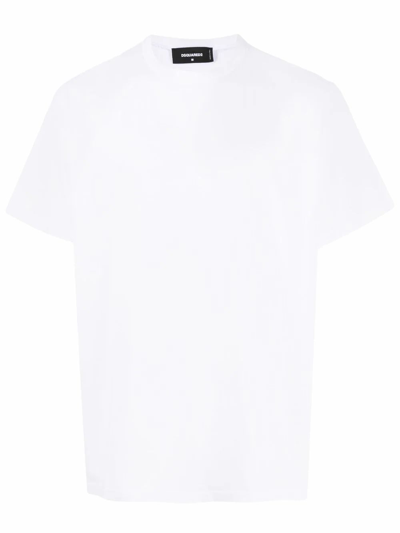 Dsquared2 Mens White Cotton T-shirt
