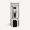 Fornasetti Architettura Immaginazione Scented Tower Candle 800g In White/black