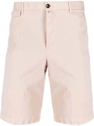 Pt Torino Straight-leg Chino Shorts In Pink