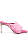 JACQUEMUS TOUCH-STRAP OPEN-TOE MULES