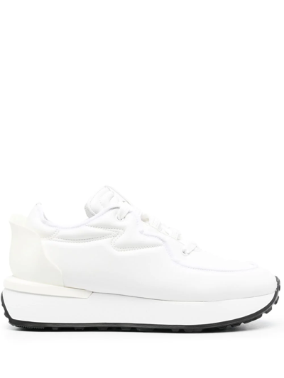 Le Silla Running Petalo Sneakers In White