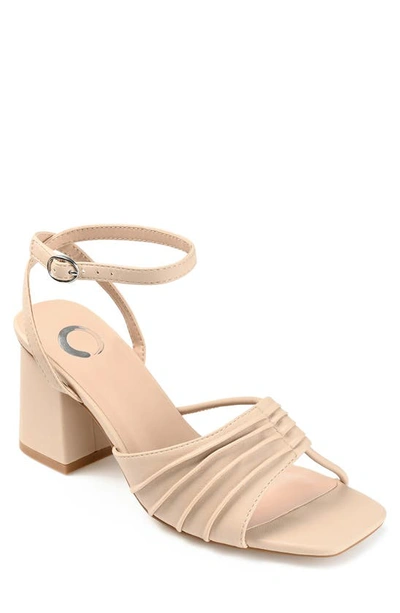 JOURNEE COLLECTION JOURNEE COLLECTION SHILLO PLEATED SANDAL