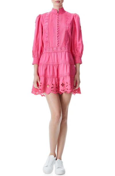 open lace back dress Alice & Olivia
