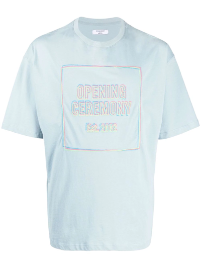 Opening Ceremony Logo-print T-shirt In Blue