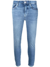 FRAME LE ONE SKINNY CROPPED JEANS