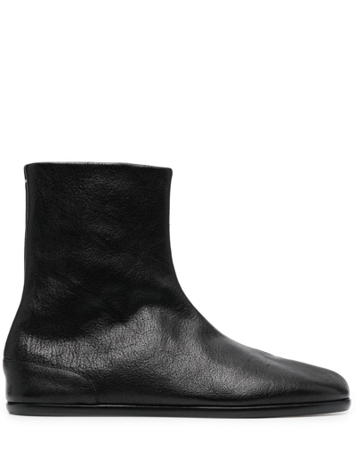 MAISON MARGIELA TABI 鞋头皮质短靴