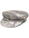 MANOKHI PALM TREE PRINT CAP