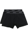 CARHARTT TWO-PACK LOGO-PRINT WAISTBAND BOXERS