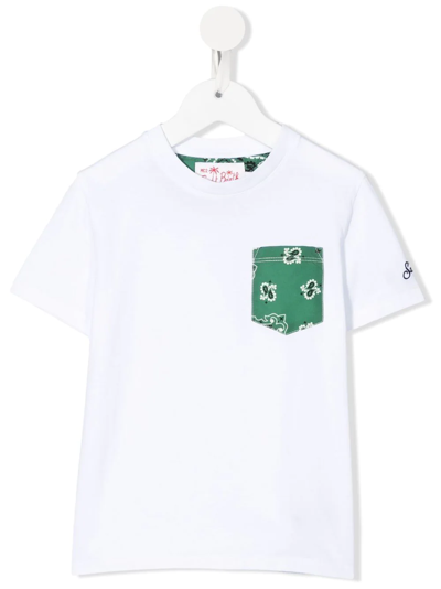 MC2 SAINT BARTH CHEST POCKET LOGO T-SHIRT