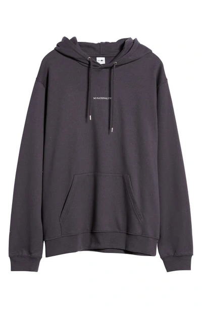 Nn07 Barrow 3385 Slim Fit Hoodie In Navy Blue