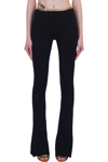 Balmain Black Viscose Lounge Pants In Black