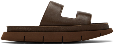 Marsèll Brown Intagliato Scalzato Sandals