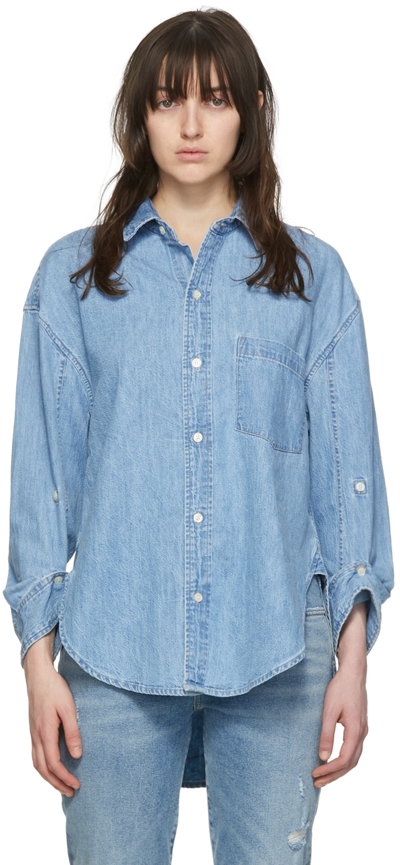 Citizens Of Humanity Kayla Shirt In Light Wash