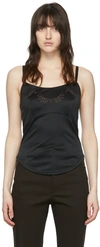 Maiden Name Ssense Exclusive Black Naomi Camisole In Black