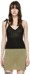 Maiden Name Ssense Exclusive Black Félice Camisole In Black