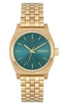 NIXON TIME TELLER BRACELET WATCH, 31MM