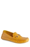 Gucci Ayrton Bit Driving Loafer In Yellow