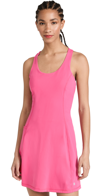 Sweaty Betty Power Workout Mini Dress W/ Pockets In Dahlia Pink