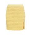 Bottega Veneta Crew-neck Short-sleeved T-shirt In Zest Washed