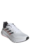 Adidas Originals Questar Running Shoe In Ftwr White/grey One