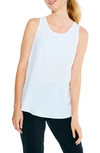Nic + Zoe Tech Stretch Recycled Polyester Blend Tank In White