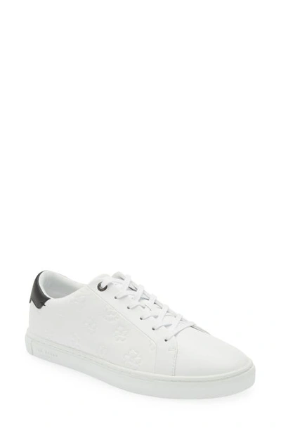 Ted Baker Breyon Chunky-sole Leather Trainers In White