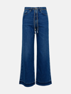 HAIKURE BLUE COTTON KOREA JEANS