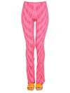 Philosophy Di Lorenzo Serafini Striped Pattern Pants In Pink