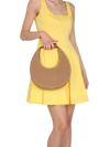 Staud Yellow Mini Wells Dress In Yellow