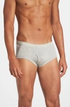Calvin Klein Men's Classic Briefs 4-pack U4000 In Heather Grey