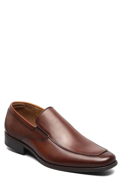 Florsheim Jackson Moc Toe Venetian Loafer In Cognac