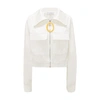 JW ANDERSON CROPPED ROUND PULLER TRACK JACKET