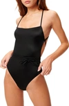GOOD AMERICAN BARELY THERE ONE-PIECE SWIMSUIT