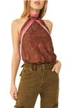 Free People 1 Thing Bodysuit In Juicy Combo