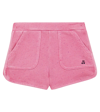 Bonpoint Arial Embroidered-logo Shorts In Faded Pink
