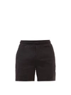 Lululemon Balancer Slim-fit Straight-leg Mesh-panelled Everlux™ Shorts In Black