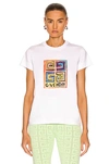 GIVENCHY FITTED SHORT SLEEVE T-SHIRT