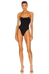 Tropic Of C Lvr Sustainable The C One Piece Swimsuit In Black