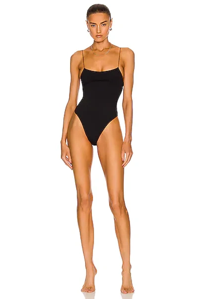 Tropic Of C Lvr Sustainable The C One Piece Swimsuit In Black