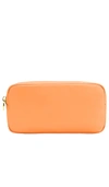 Stoney Clover Lane Classic Small Nylon Pouch In Orange