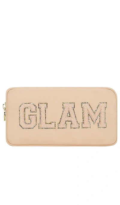 Stoney Clover Lane Glam Small Pouch In Tan