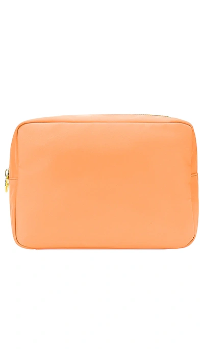 Stoney Clover Lane Classic Large Pouch In Peach