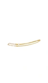 Luv Aj The Mercer Anklet In Metallic Gold