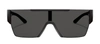 Burberry Be 4291 346487 Shield Sunglasses In Grey