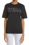 Stella Mccartney Woman T-shirt Black Size S Cotton In 1000 Black