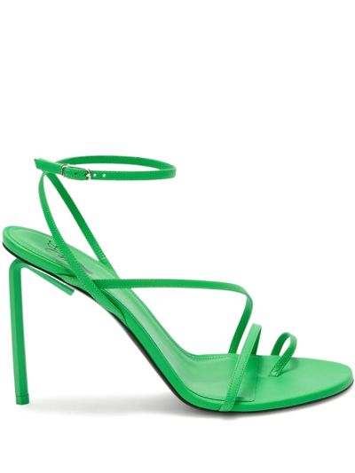 Off-white Allen Strappy Sandals In Green